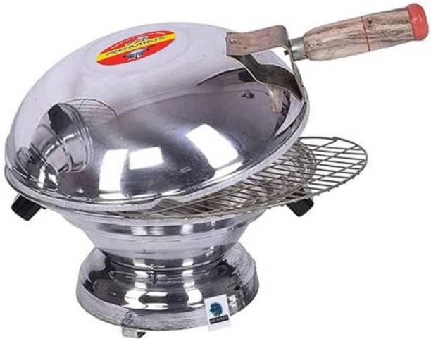 Ma mansa.enterprises Aluminum 001 Tandoor Bati Maker Food Food Steamer