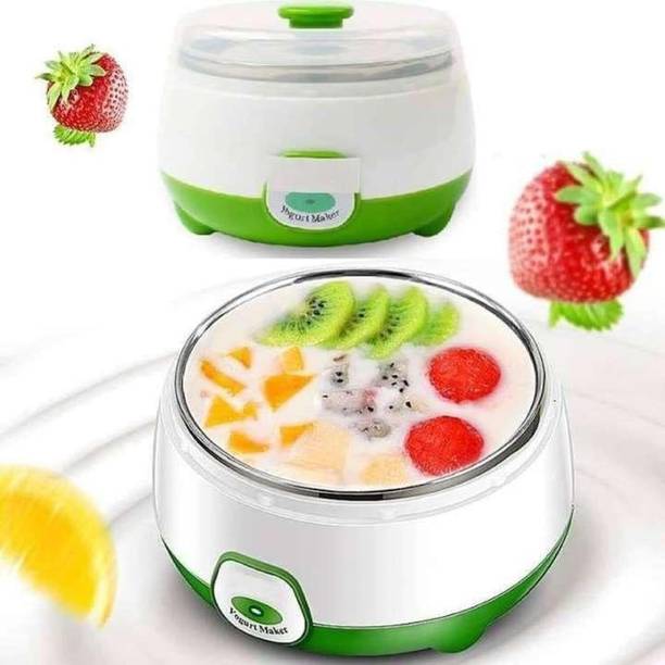 VELUXA Electric Yogurt & Curd Maker | Healthy Dessert Maker with Llid Yogurt Maker