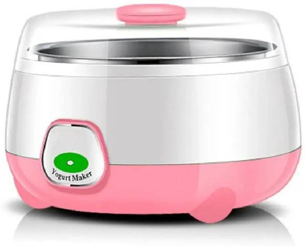 ZQROOWLY Electric Automatic Yogurt Maker Portable Yogurt Maker Stainless Steel Container Yogurt Maker