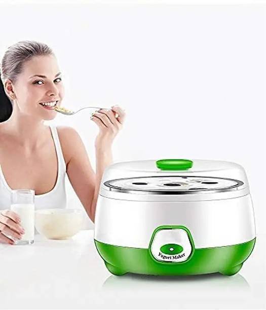ZQROOWLY Electric Automatic Yogurt Maker Portable Stainless Steel Container Yogurt Maker