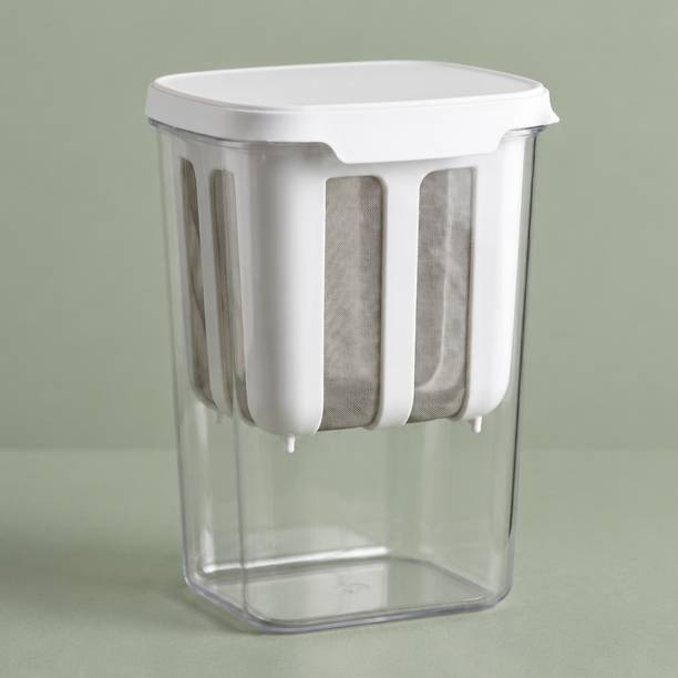 jaydip 1100 ml Yogurt Maker with Fine Mesh Strainer Lid for Greek Yogurt and Hung Curd Yogurt Maker