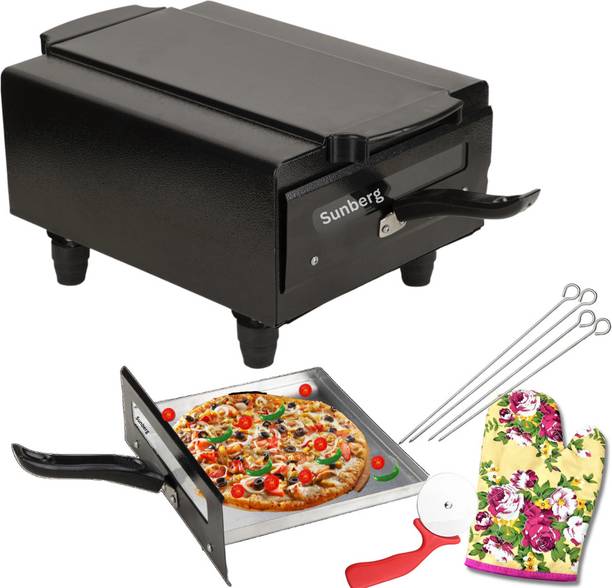 SUNBERG 14 Inches Medium Electric Tandoor and Barbeque Grill Electric Tandoor