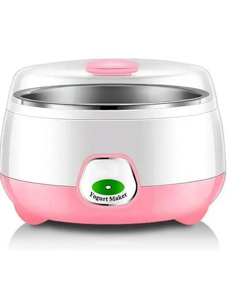 ZQROOWLY Electric Automatic Yogurt Maker Portable Yogurt Maker Stainless Steel Container Yogurt Maker