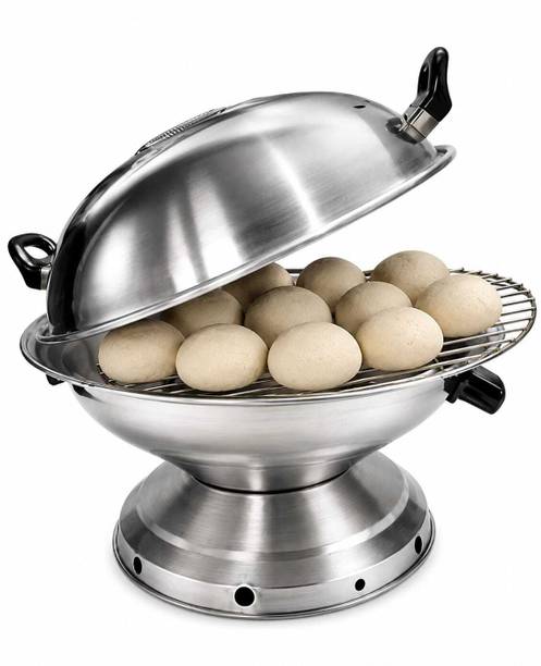ma narmada aluminium tandoor gas griller Food Steamer