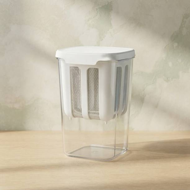 kinjal Hung Curd Maker for Home Yogurt Filter Strainer 1100ml Versatile Food Container Yogurt Maker