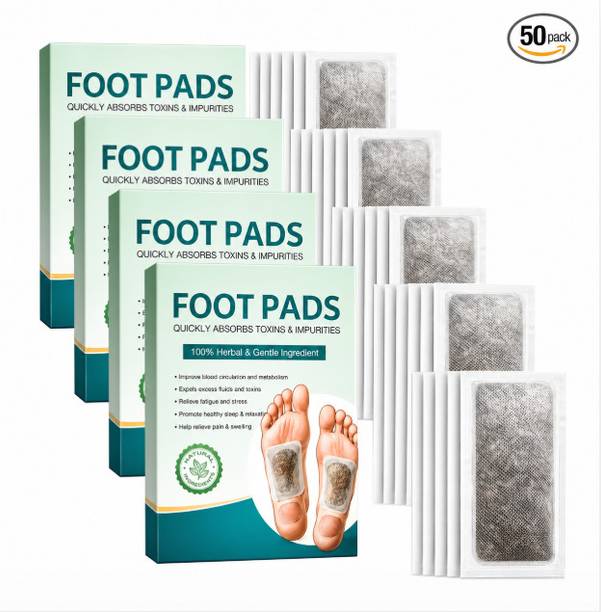 Morviyan Ginger Foot Detox Pad For Weight Loss 50 Patches Pack For Herbal Detox