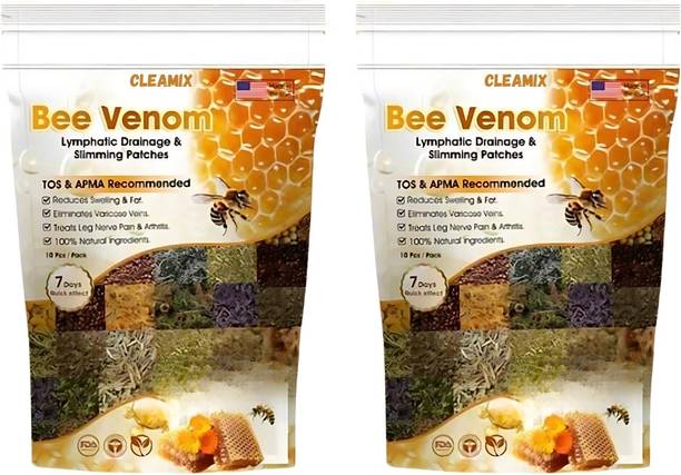 Cleamix Detox Foot Patches Bee Venom Stress Relief Plaster & Patch
