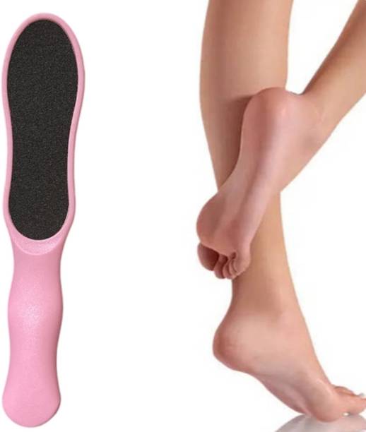 feelhigh Pedicure File for foot problem Plastic Handle(pink)