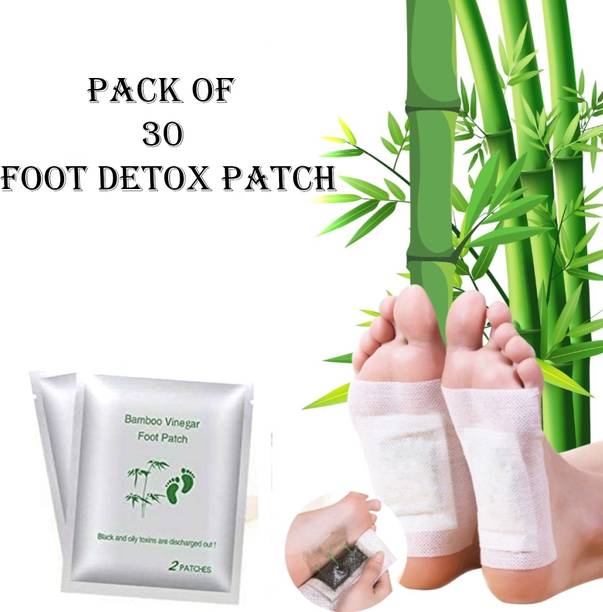 QUICKSHOP Body Cleanse Foot Pads-Stress,Detox Foot Pad, Organic Foot Patches, pack of 30