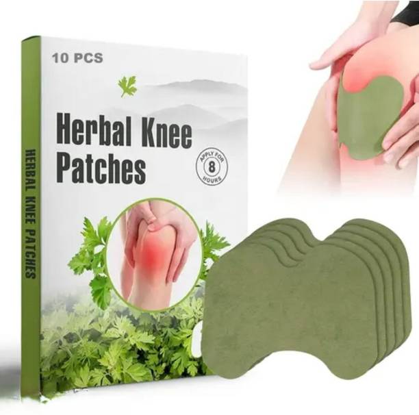 ASEBHARI Q Herbal Knee Plaster Sticker/Patches For Knee Joint Pain (10Patches Kit)