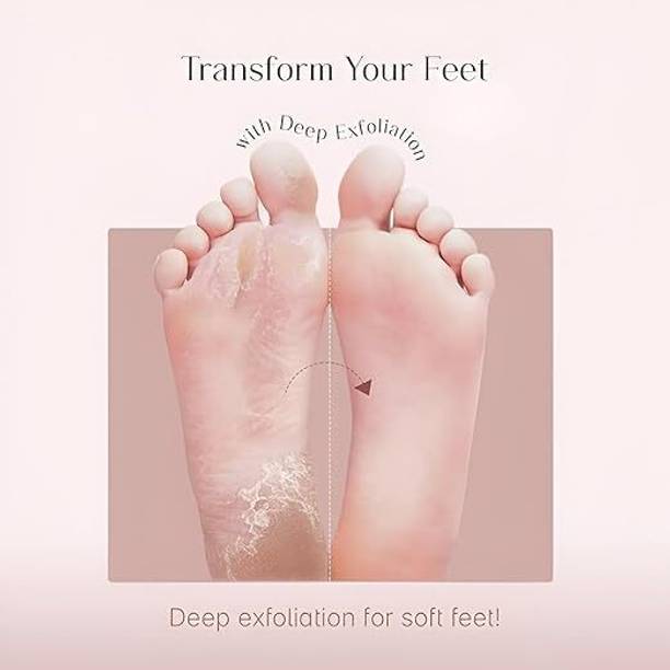 PLIRAXY Foot Peeling Mask For Dead Skin Removal reduce dead skin