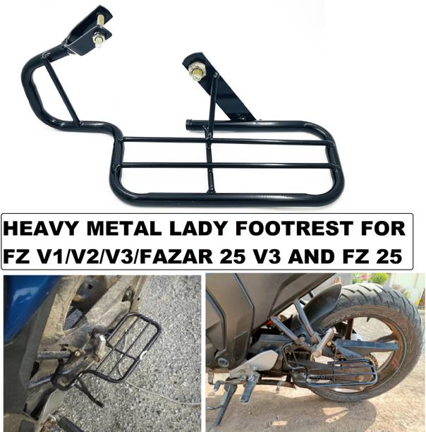 SRPHERE HEAVY METAL LADY FOOTRESR FOR FZ V1,V2,V3 AND FZ25 NEW MODEL Foot Rest