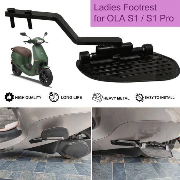 Autoladders Smart Ladies Footrest Black OLA S1 / S1 Pro Electric Scooter Foot Rest