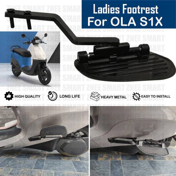 AutoGnix Ladies Footrest Assly. Compatible for ( OLA S1 X ) -Electric Scooter Foot Rest