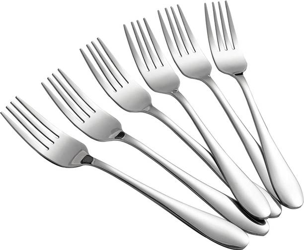 कोनवाय 6 DINNER FORK स्टेनलेस स्टील डिनर फोर्क सेट