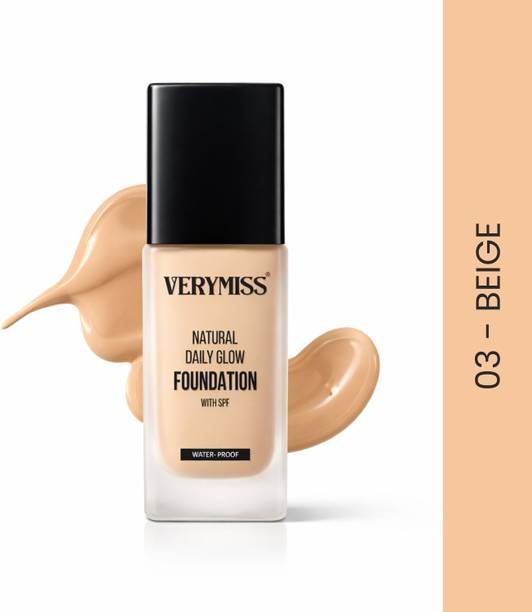 VERYMISS Natural Glow Daily Wear Foundation - 03 Beige Foundation