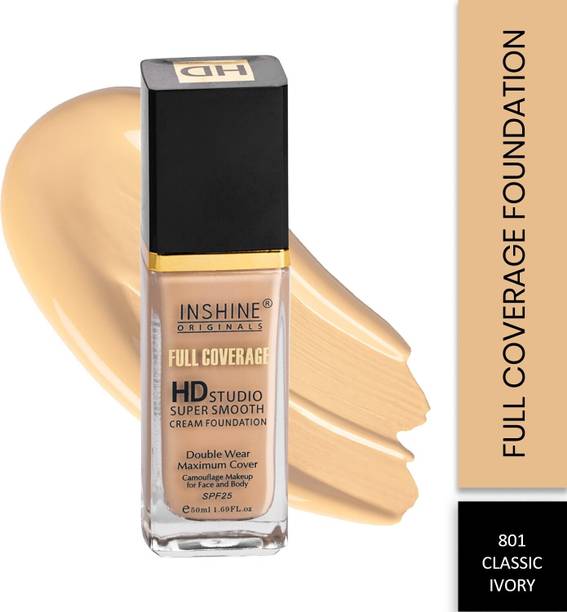 Inshine Full Coverage Foundation - Lightweight & Waterproof ,24-Hr stay Foundation