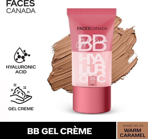 FACES CANADA SPF 35 BB Gel Creme | Multitasking | Lightweight & Nonsticky Foundation