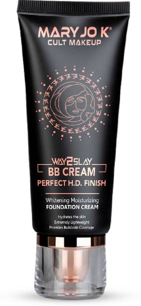 MARY JO K BB Perfect Finish Foundation Dark - Buildable Coverage, Hydrating & Lightweight Foundation