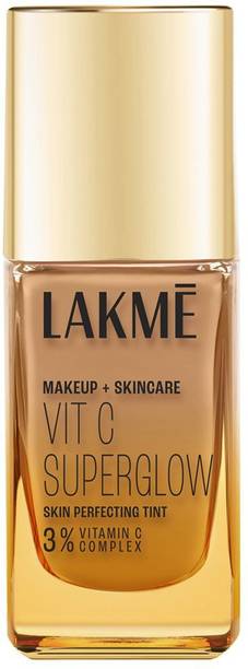 Lakmé Makeup+Skincare VitC Superglow Skin Perfecting Tint Warm Beige W240 Foundation