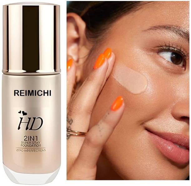 REIMICHI Full Face Coverage Perfect Quality Liquid Foundation Waterproof Long Lasting Foundation
