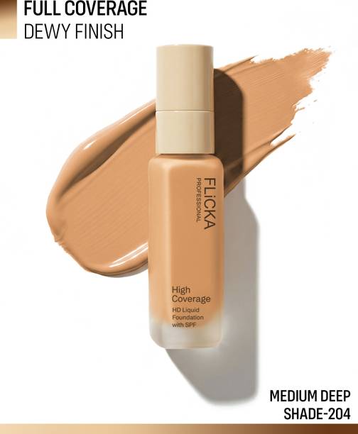 Flicka HD Liquid Foundation 16hr Long lasting Foundation