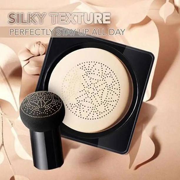 AFARAXIA Foundation with Applicator Dewy Finish & Easy to Blend for all skin type Foundation