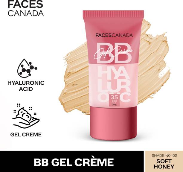 FACES CANADA SPF 35 BB Gel Creme | Multitasking | Lightweight & Nonsticky Foundation