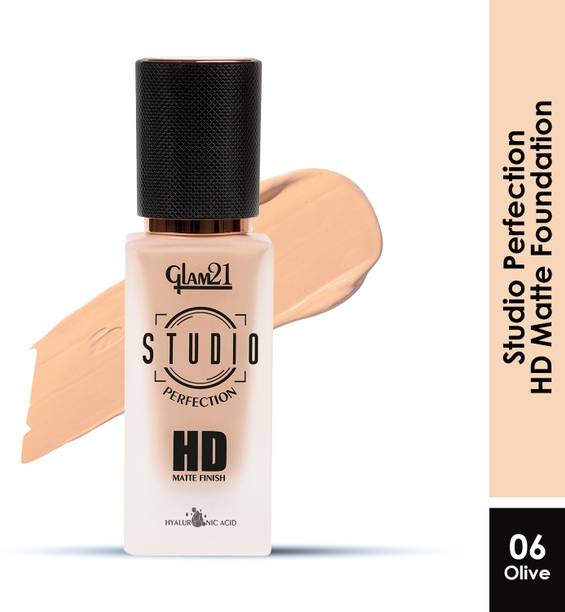 Glam21 Studio Perfection HD Matte Foundation Waterproof & Long Stay Foundation