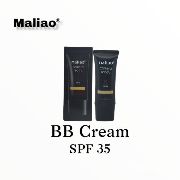 maliao Camera Ready BB Cream SPF 35 Instant Fair Look Makeup Finish Foundation