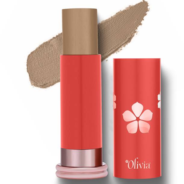 Olivia SkinSync Make Up Stick With SPF 25, Lightweight, Water & Sweatproof Foundation