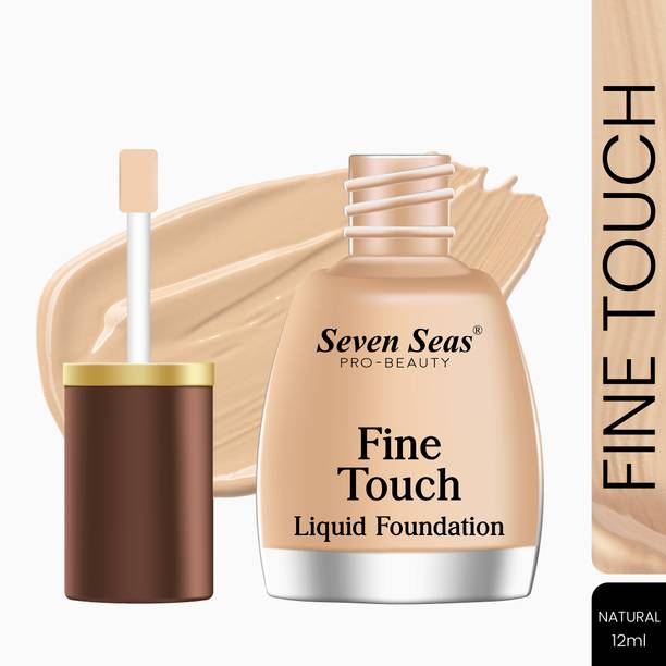 Seven Seas Fine Touch Liquid Foundation | Oil Free Foundation for Face Makeup Foundation