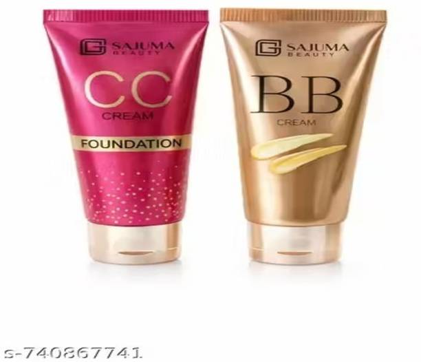 shevique BB Cream + CC Cream Combo | Professional Makeup Base Combo Pack Foundation