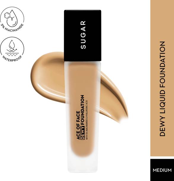 SUGAR Cosmetics Ace Of Face Dewy Foundation - Foundation