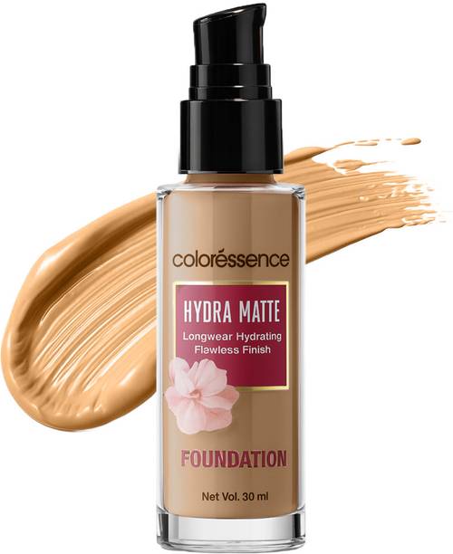 COLORESSENCE Liquid Foundation for Matte Even Skintone|Waterproof & Lightweight|Blendable L3 Foundation
