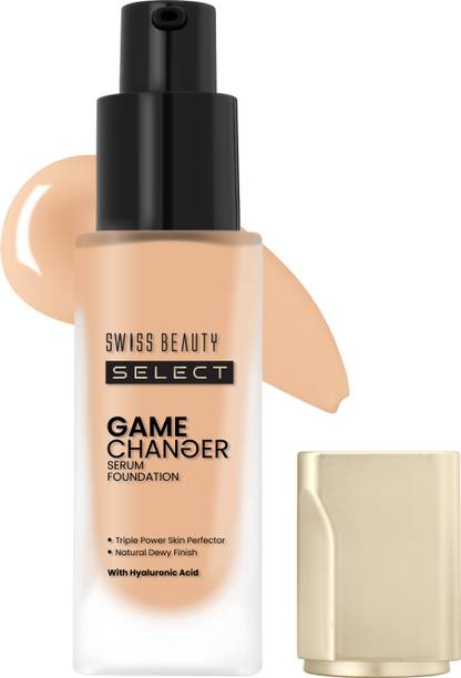 SWISS BEAUTY Serum Lightweight Foundation Natural Finish Smooth Blendable Longlasting Foundation