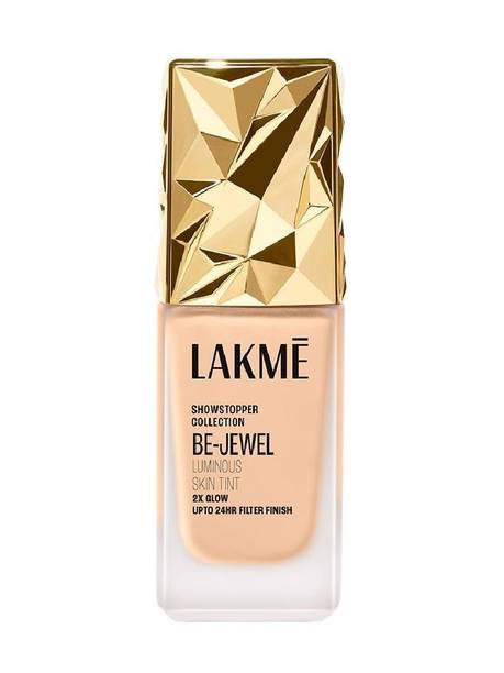 Lakmé Be-Jewel Luminous Skin Tint |Up To 2X Luminous Glow |Cool Ivory Foundation