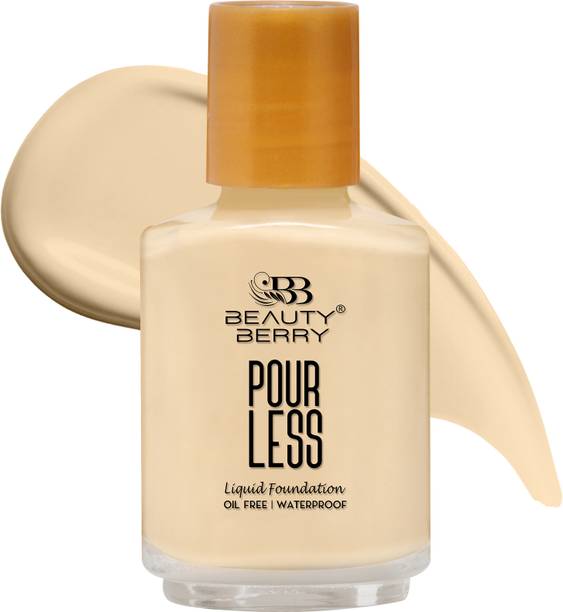 Beauty Berry Pour Less Matte Liquid Foundation | Blends Easily, Lightweight & Waterproof Foundation