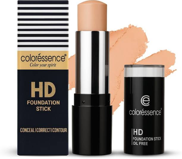 COLORESSENCE HD Makeup Foundation Stick|Matte Finish with SPF-15|Waterproof & Blendable B1 Foundation