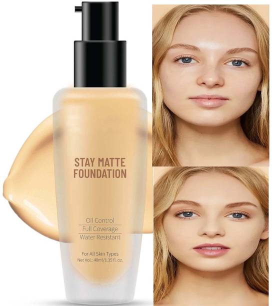 luzimaisa Korean Smooth Skin Natural Liquid Full Coverage Foundation Makeup Foundation