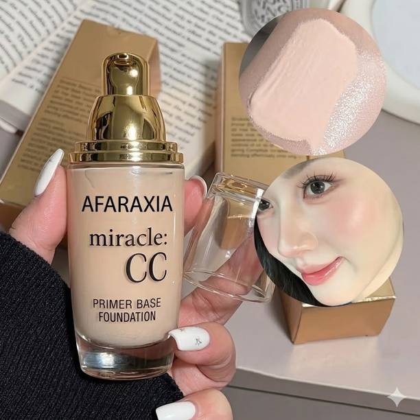 AFARAXIA Smooth & Lightweight, Blendable, Waterproof  Foundation