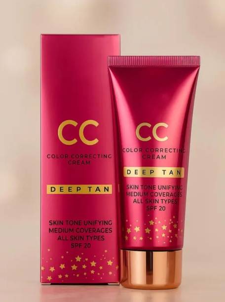 EMRIKA Luxury CC Color Correcting Cream Deep Tan SPF 20 Foundation