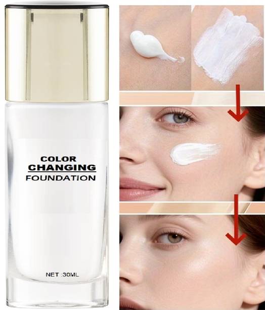 EVERERIN Long Lasting Waterproof Color Changing Foundation with Satin Finish  Foundation