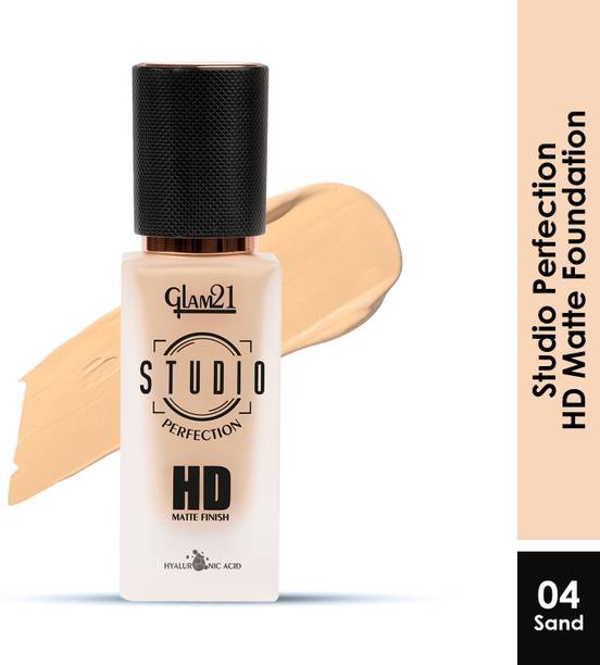 Glam21 Studio Perfection HD Matte Foundation Waterproof & Long Stay Foundation