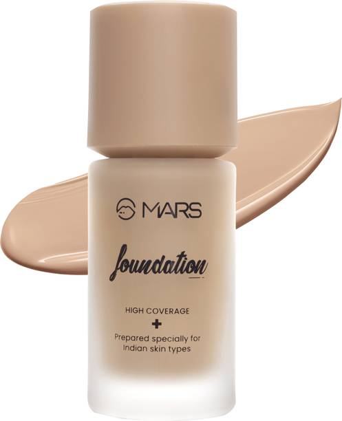 MARS SPF50 PA++++ High Coverage Foundation | Tested by IN-VIVO with 5 Star Foundation