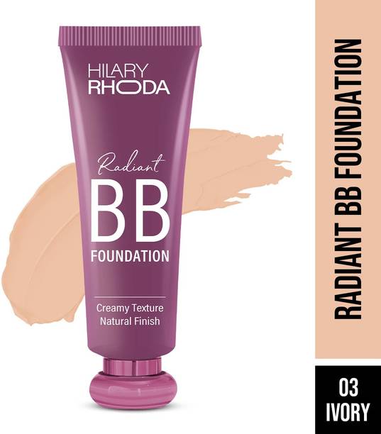 Hilary Rhoda Radiant BB Foundation | Ultra-Creamy & Lightweight Formula | 9 to 5 Stay Foundation