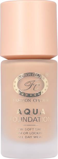 FASHION COLOUR Foundation Vit-C White Perfect - Blendable, Waterproof, Lightweight & Non-Cakey Foundation