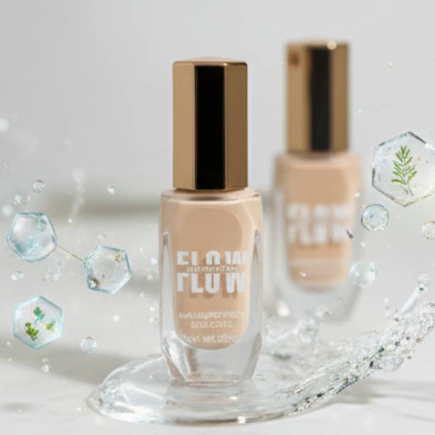 FLORENTHA Flow foundation Waterproof Base Foundation pack of 1 Foundation