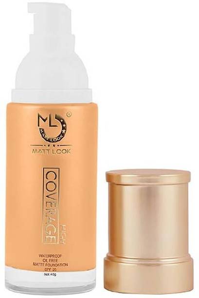 MATTLOOK High Coverage Waterproof oil Free Matte Foundation SPF 25-05 BEIGE Foundation