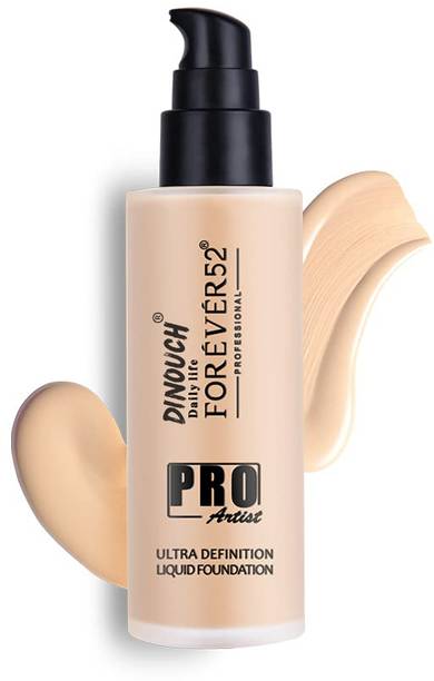 DINOUCH fourever 52 Pro Artist Ultra Definition Full Coverage Liquid  Foundation